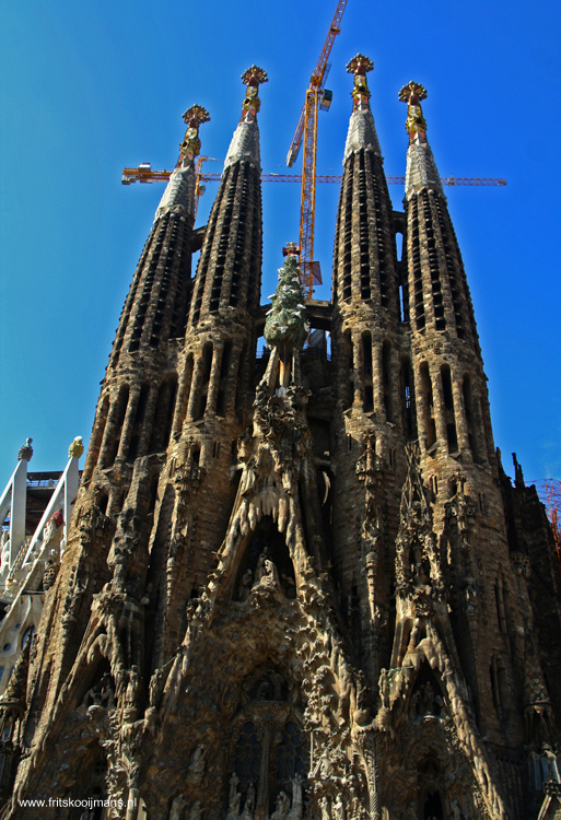 Barcelona Cathedraal De Sagrada Familia 