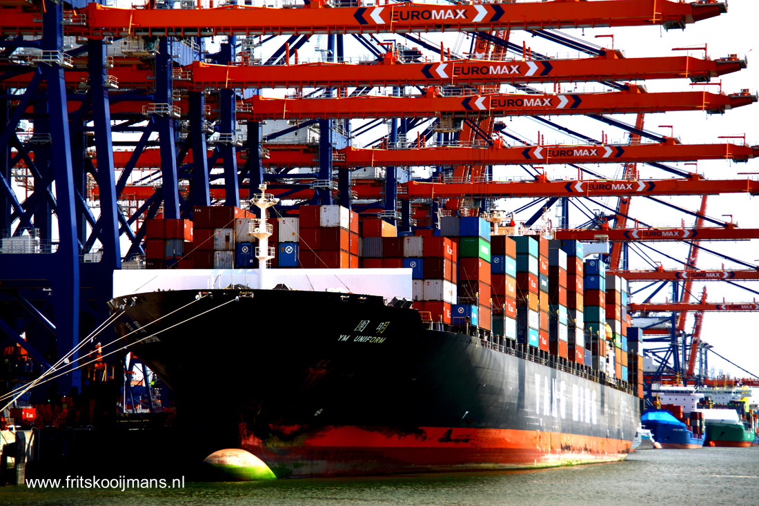 Containersteiger haven Rotterdam
