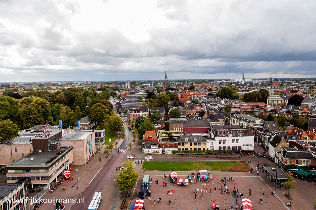201408314030 Uitzicht van de Oldehove in Leeuwarden