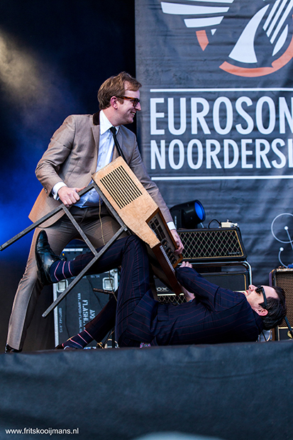 Optreden The Kik op Eurosonic Air 2015 te Groningen