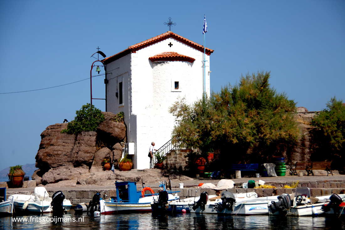 Kerk Skala Sykamineas op Lesbos