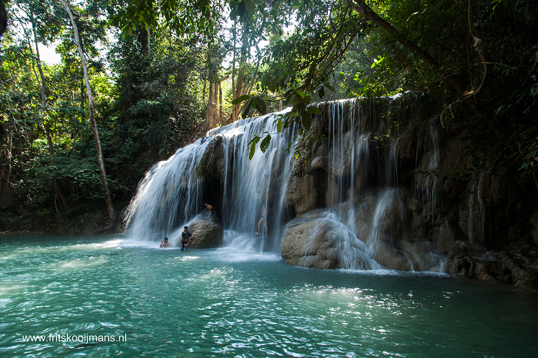 201401040754 Erawan waterval bij natuurpark Sai Yok