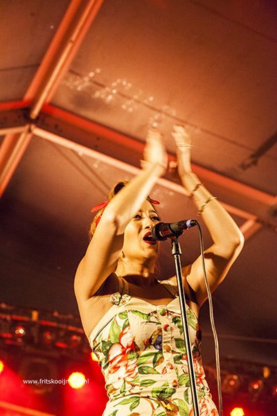 Optreden Liptease op Simmerdeis 2016